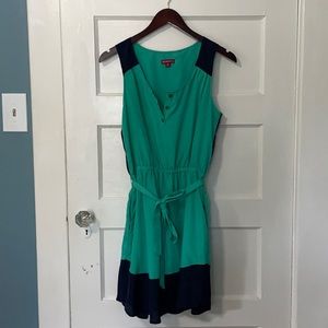 Tie front dress